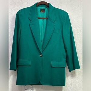 Vintage Lizsport Green Women’s Blazer